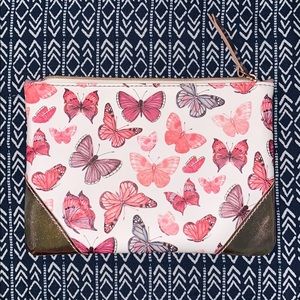 Ipsy butterfly makeup bag